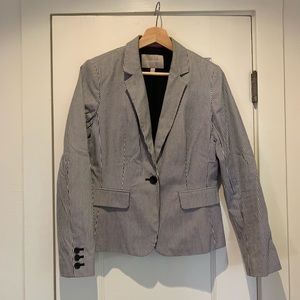 Tailored blazer striped